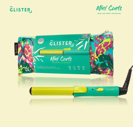 Mini Curls Travel Clip Curler with Pouch