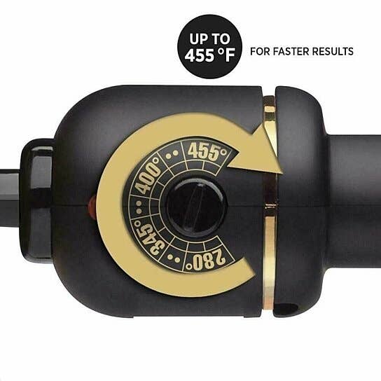 Hot Tools Professional Black Gold 1" Salon Curling Iron Wand