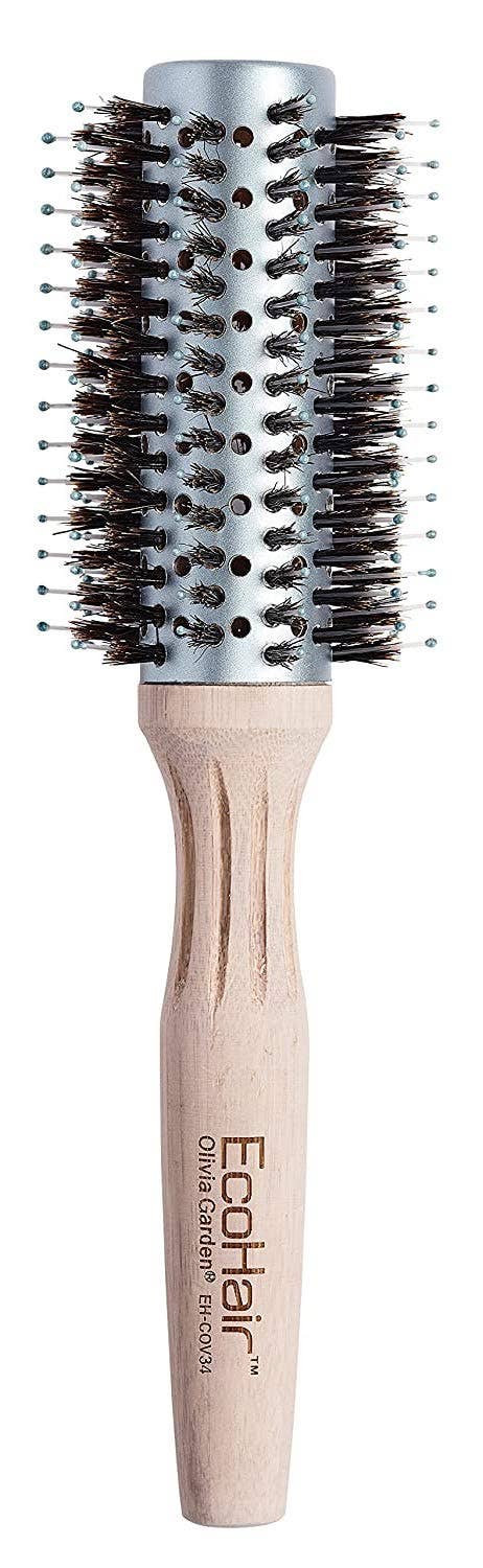 Olivia Garden EcoHair Eco-Friendly Bamboo Combo Vent Brush: 2 5/8"