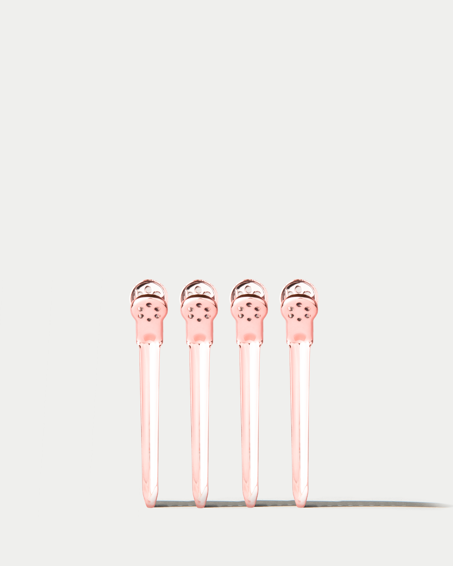 FRAMAR Small Hair Clips Metal, Hair Sectioning Clips - Rosé