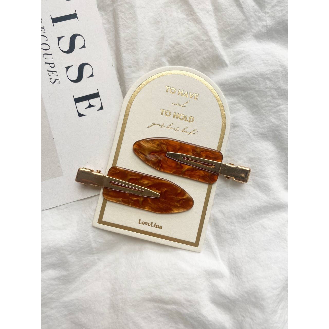 Crease Free Hair Clips Set - DEBBIE: AQUA, ONE SIZE