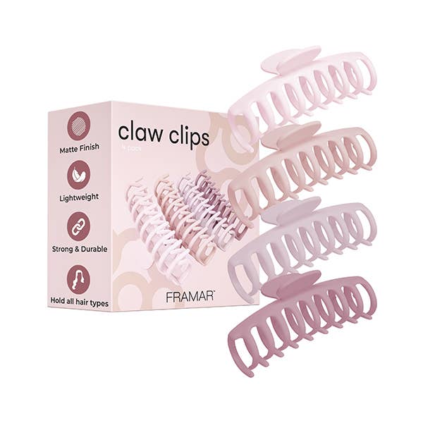 FRAMAR Extra Large Claw Clips For Thick Hair – Hair Claws