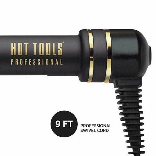 Hot Tools Professional Black Gold 1" Salon Curling Iron Wand