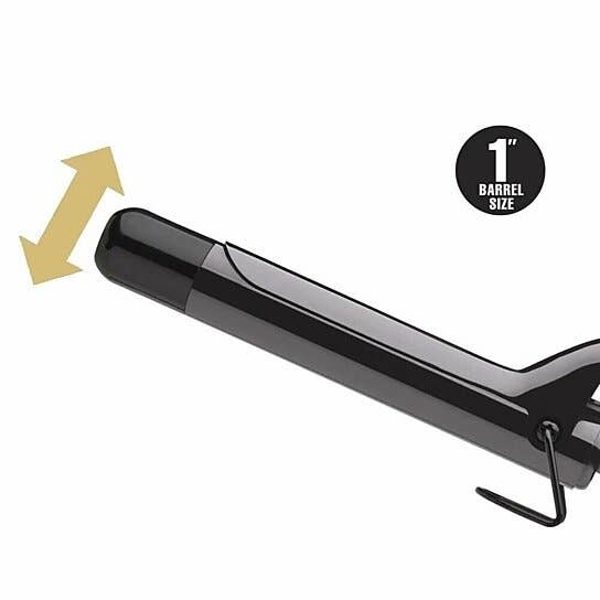 Hot Tools Professional Black Gold 1" Salon Curling Iron Wand